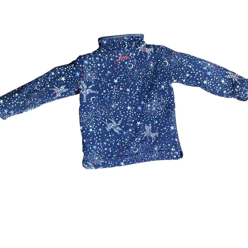 Joules Fairdale Luxe Half Zip Sweatshirt in Skystar